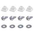 thumbnail image 2 of Auto Drive 12 Piece OEM Automotive License Plate Fasteners, 93370W, 2 of 6