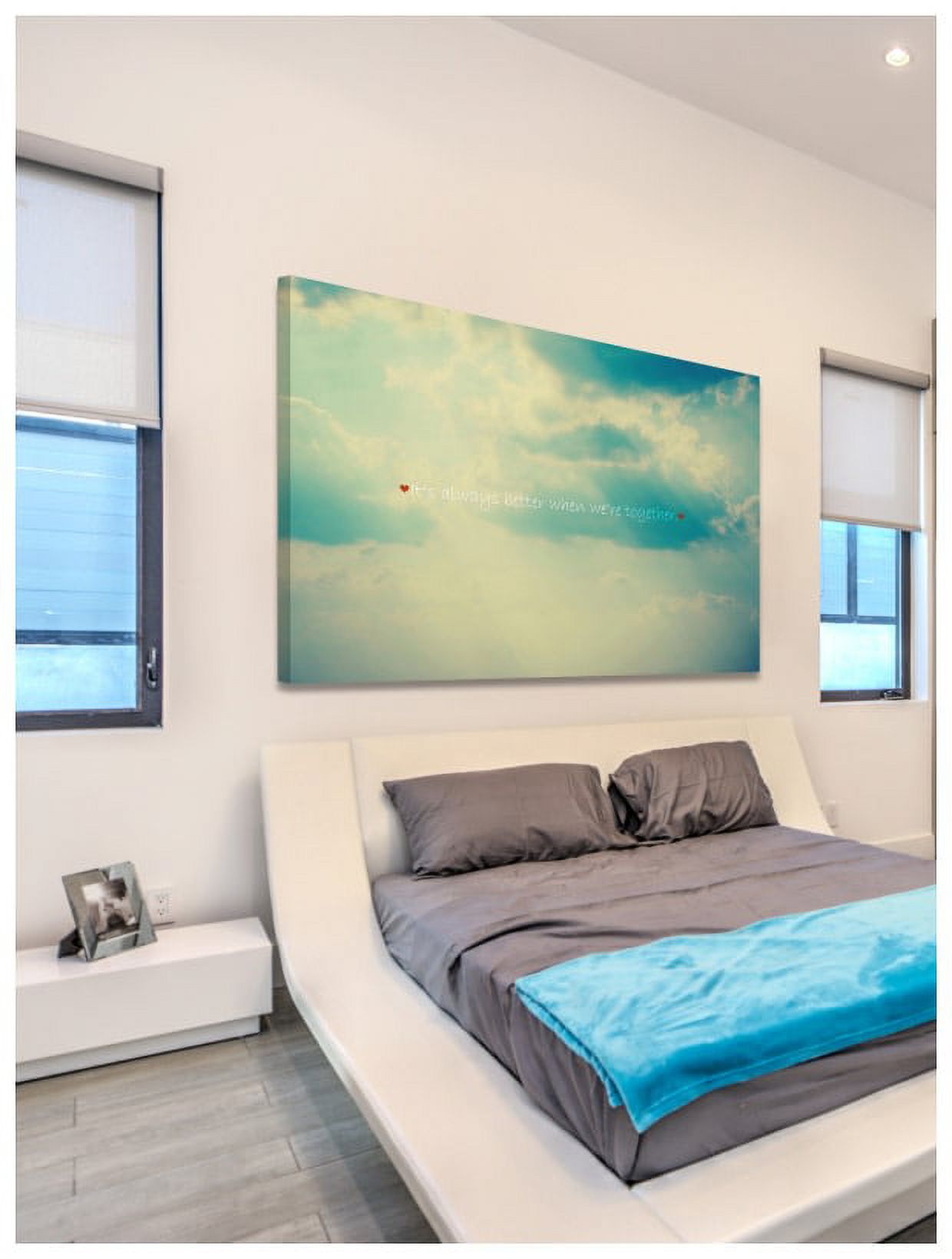 "When We're Together" Painting Print on Canvas
