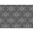 thumbnail image 1 of Ahgly Company Machine Washable Indoor Rectangle Transitional Gray Area Rugs, 5' x 7', 1 of 7