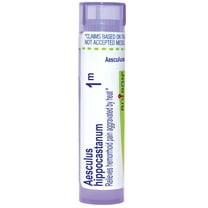 Boiron Aesculus Hippocastanum 1M, Homeopathic Medicine for Hemorrhoid Pain Aggravated By Heat, 80 Pellets