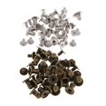 thumbnail image 3 of segolike 20 Pcs Tête Ronde mini Vis Rivets Attache Cuir Bouton bronze, 3 of 9