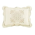 thumbnail image 4 of Mary Jane Farm Vintage Treasure Embroidered Quilted Cotton Pillow Sham, Standard Size, All Ages, 4 of 9