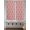 Pink, variant on Sky Blue Morocco 2 Panel Kitchen Curtains for Small Windows, Farmhouse Geometric Quatrefoil Grid Bathroom Tier Curtain, Short Window Treatment for Bedroom/Living Room 55"x36"