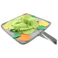 thumbnail image 3 of 1pc Rabbit Foraging Mat Funny Interactive Nose Work Small Animal Feeding Mat, 3 of 5