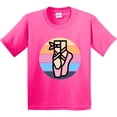 thumbnail image 3 of Inktastic Ballerina Dance Ballet Shoes Youth T-Shirt, 3 of 5