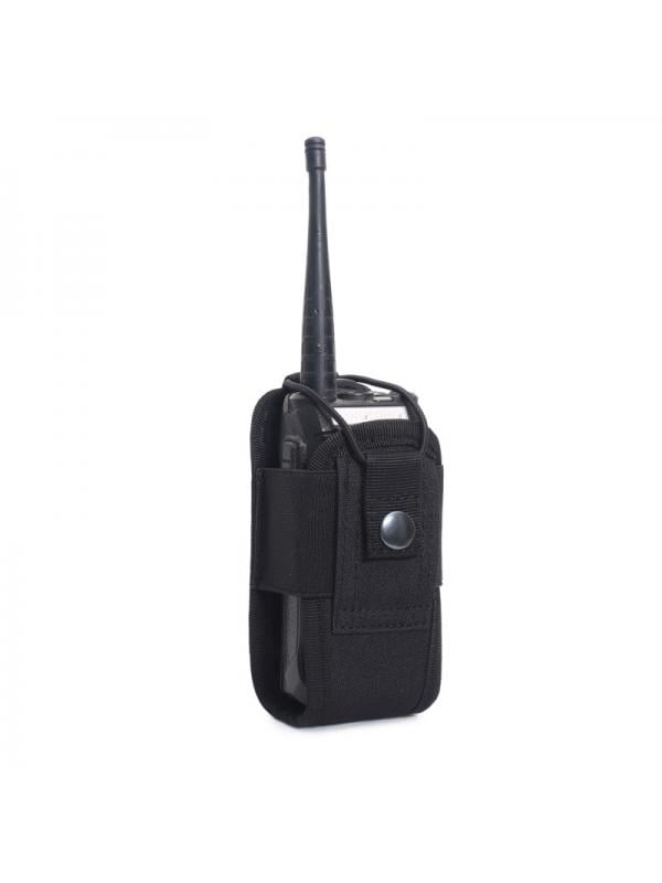 1000D Nylon Tactical Military Molle Radio Walkie Talkie Holder Bag Pouch 
