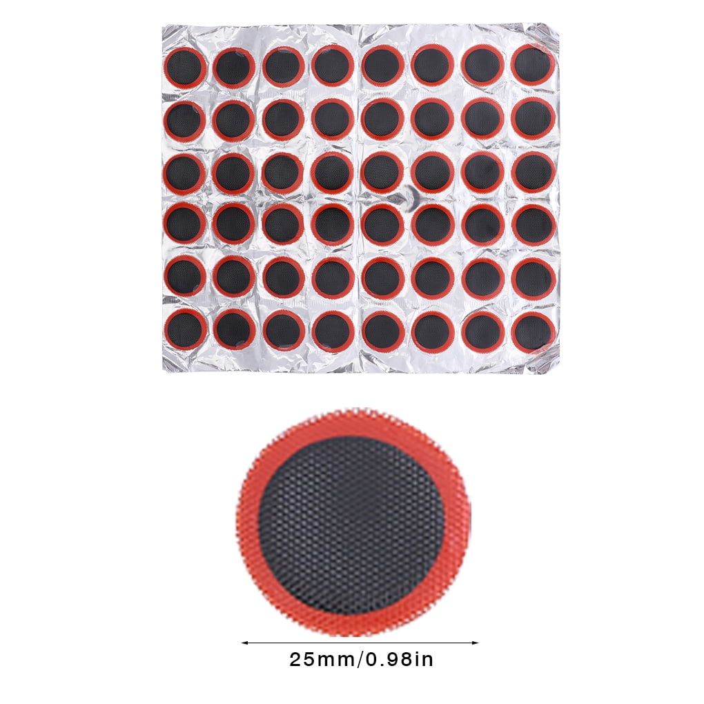 48pcs Tire Patch Rubber Bike Tyre Repair Pad Portable Tire Inner Tube Pad 48pcs Tire Patch Rubber Bike Tyre Repair Pad Portable Tire Inner Tube Pad