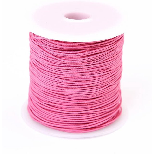 Cordón elástico de 1,0 MM para hacer joyas oso de fresa Electrónica