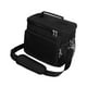 thumbnail image 2 of Bolsa de almuerzo térmica con aislamiento de oficina Bolsas de caja de comida de picnic Bolsa de asas de almuerzo impermeable portátil con cremallera Negro BLESIY Bolsas de almuerzo con aislamiento, 2 of 8