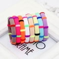 thumbnail image 2 of Langgg Hair Band Elastic Scrunchie Ponytail Holder Rings Accessories Color Random color random 4cm 1Set, 2 of 6