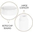 thumbnail image 3 of Shisuyan 5pcs Empty Plastic Medicine Pill Bottle Container Solid Powder Medicine Chemical Bottles Empty Pill Bottle Plastic Medicine Bottle for Portable Storage and Dispensing 80cc, 3 of 8