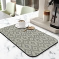 thumbnail image 2 of Efficient & Easy Clean Dish Mat Large 19.5x12in Coffee Drying Mat Crafted with Super Absorbent Diatom Mud for Optimal Kitchen Use, 2 of 7