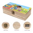 thumbnail image 3 of Doctora Juguetes Caja Organizadora de Madera Rústica - Caja Decorativa Multifuncional para Escritorio, Hogar, Oficina, Joyas y Manualidades, 3 of 6