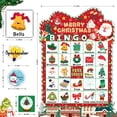 39Pcs Christmas Bingo Game for Kids Adults 24 Players Bingo Cards ...