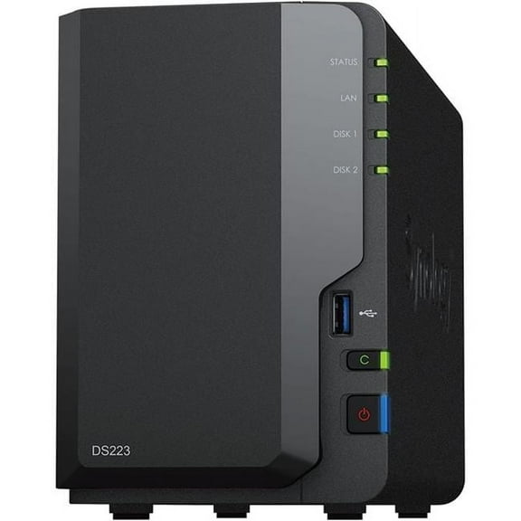 NAS  2bay DiskStation - Diskless, Black
