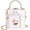 Angel White, variant on Women's Love Angel Embossed Clutch Evening Bag Bowknot Snaps Crossbody Purse Chain Baroque Shoulder Bag