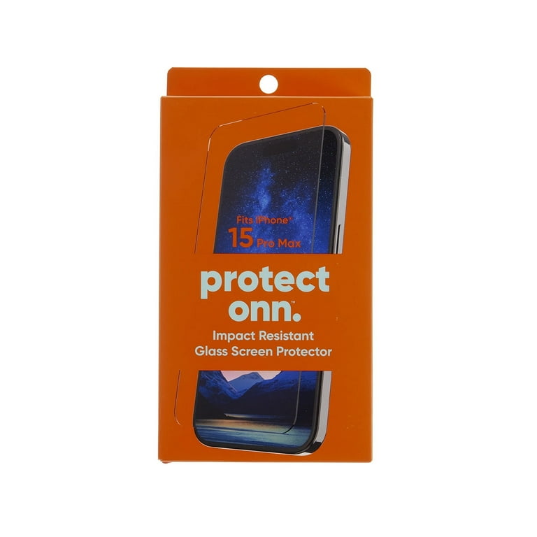 onn. Glass Screen Protector for iPhone 13 Pro Max / iPhone 12 Pro