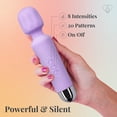 thumbnail image 2 of Ava Vibrator for Women – 4 Hour Battery Life | Water Resistant Body Safe Silicone | Clitoral Vibrators Sex Toy with 20 Patterns & 8 Speeds – Clit Stimulator Adult Sex Toys – Discreet Gift, 2 of 7