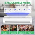 thumbnail image 7 of Automatic Vacuum Sealing Machine with Bag Cutter, Dry and Moist Modes, Vacuum Seal Roll Included, 7 of 7