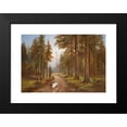 thumbnail image 2 of Simeon Fedorovich Fedorov 14x11 Black Modern Framed Museum Art Print Titled - After the Rain, 2 of 5