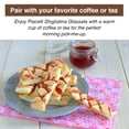 thumbnail image 4 of PIACELLI Sfogliatine Glassate Puff Pastry - Traditional Italian Pastry Delicacy with Light, Crispy Texture and Sweet Sugar Glaze - Crunchy Snacks Ideal for Coffee Pairing - 200g/7oz (2 Pack), 4 of 6