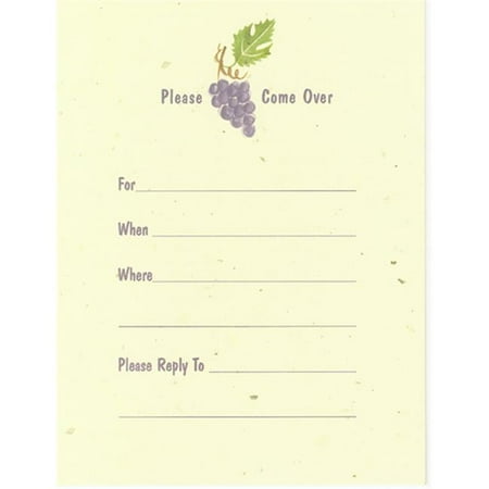 Tuits 3112_i Grapevine Invitations Pack Of 1