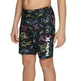 thumbnail image 2 of Hurley Boy's 4 Way Stretch Quick Dry Back Pocket Swim Shorts (Black, 5/6), 2 of 7