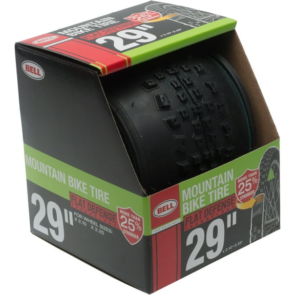 Bell Flat Defense Mountain Bike Tire, 29" x 2.10-2.25", Black