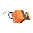 2pack-dc-12-24v-2-way-3-wire-brass-motorized-ball-valve-electrical
