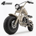 thumbnail image 2 of 49cc Mini Bike Gas Powered 4-Stroke Off Road Dirt Bike for Teens, Mini Bike Gas Power with Pull Start & Disc Brake,Max Speed up to 20 MPH,Sand, 2 of 7