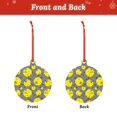 thumbnail image 2 of KLL Pirate Skulls Pattern Acrylic Christmas Ornaments,1 PCS Xmas Tree Decor with Ribbon 3" Christmas Décor Christmas Pendant for Hanging on Tree & Party Favors-Round Shape, 2 of 7