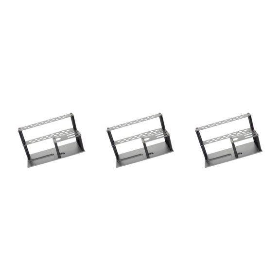 Vogacara Destornillador Organizador Bastidor Soporte para destornillador Soporte Bandeja para tornillos Titanio Type1 NO1