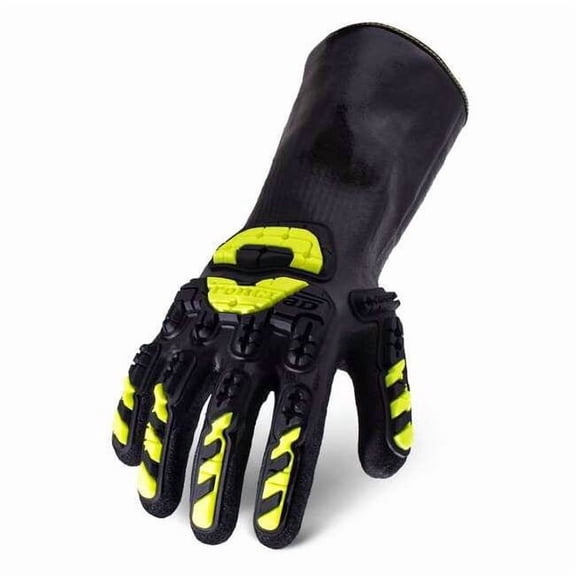 Ironclad Performance Wear Impact Protection on BOH,L,Black,PR1 CHNPI5-04-L