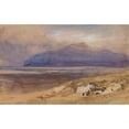thumbnail image 3 of Clarkson Stanfield 18x13 Black Modern Framed Museum Art Print Titled - Scottish Mountain Landscape (1841), 3 of 5
