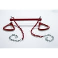 thumbnail image 3 of Creative Cedar Designs Blue Ultimate Trapeze Bar with Triangle Rings for Playsets, 3 of 8