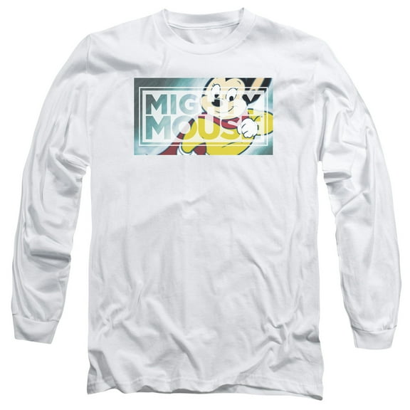 Mighty Mouse - Mighty Rectangle - Long Sleeve Shirt - Medium