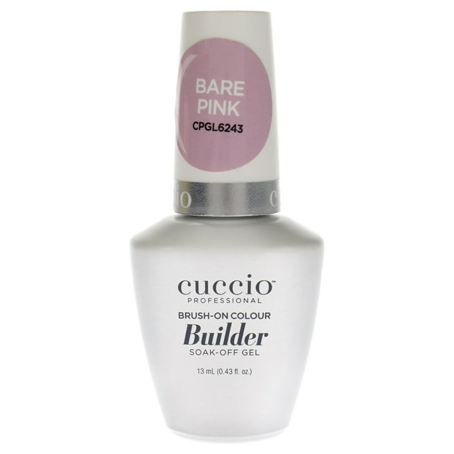 Esmalte de uñas Gel de remojo Cuccio Pro Color Builder Rosa desnudo 0.43 oz