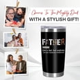thumbnail image 6 of Father's Day Gifts for Dad from Daughter Son - Stainless Steel Insulated Coffee Tumbler with Lid 20 oz - Funny Fathers Day Birthday Gifts for Dad from Kids, Mens Birthday Gift Ideas, 6 of 6