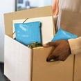 thumbnail image 7 of Blue Poly Mailers, 2 Mil Opaque Waterproof Self-Seal, 1000 Count, 7.5 x 10.5 in, 7 of 7