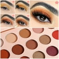 thumbnail image 5 of Nude Warm Eyeshadow Palette Highly Pigmented 15 Colors, Natural Bronze Neutral Naked Smoky Eye Shadows Makeup Pallet Long Lasting Blendable Fall Eyeshadow, 5 of 14