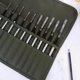 thumbnail image 3 of 30 Slot Paint Brush Storage Pen Curtain Pencil Bag Artist Roll Pouch Wrap Holder, 3 of 5