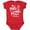 Red, variant on Inktastic Spring Break the Beach is My Happy Place Boys or Girls Baby Bodysuit
