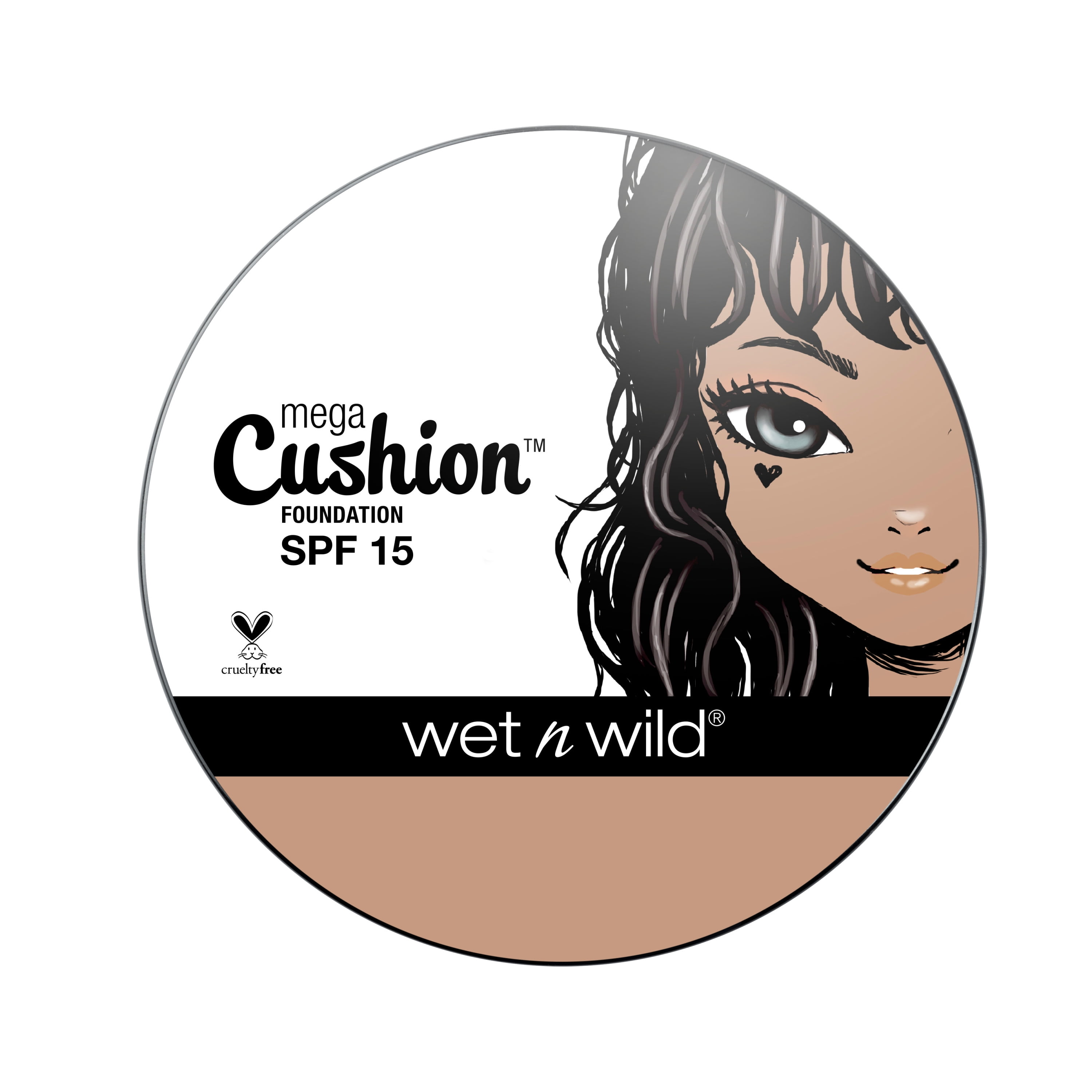 wet n wild MegaCushion Foundation SPF 15, Nude Beige