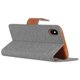 thumbnail image 3 of Funda de piel para iPhone X/Xs, color gris, 3 of 5