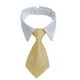 thumbnail image 1 of Piezas de pajarita ajustable para mascota a cuadros negro rojo mascota esmoquin formal traje corbata collar cachorro, 1 of 5
