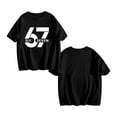 thumbnail image 5 of 67 Funny Gesture Graphic Tees, Niogvi Six Seven T-Shirt Suitable For Boys Girls, Black 90cm, 5 of 6
