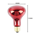 thumbnail image 4 of 100W 8x Infrared Heat Lamp Bulb Red Light Heat Bulbs for Pet Lizards Bearded Snakes 220V, 4 of 8