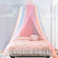 thumbnail image 3 of Rainbow Sky for Girls, Bed Canopy with Lights, Bed Canopy for Girls Room, Mosquito Net for Bed, Double Bed, Single Bed, Queen Size, 3 of 3