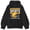 BLACK, variant on - Watching Sports, Ignoring Family Oversized Fleece Hoodie Sweatshirt