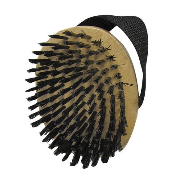 Brocha Glossing Cepillo Aloe Care para perros negro/amarillo, paquete de 1